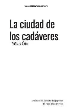 2efa2d9455638fd28fd60a9b2c24373a La ciudad de los cadáveres. Yoko Ota