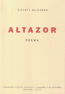 Altazor. Poema. Edición bilingüe. Vicente Huidobro